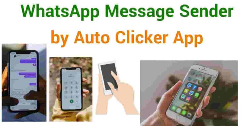 WhatsApp Message Sender by Auto Clicker App