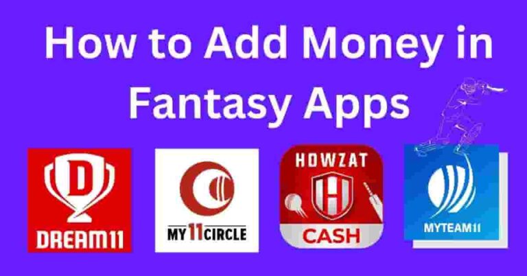 How to Add Money in Fantasy Apps