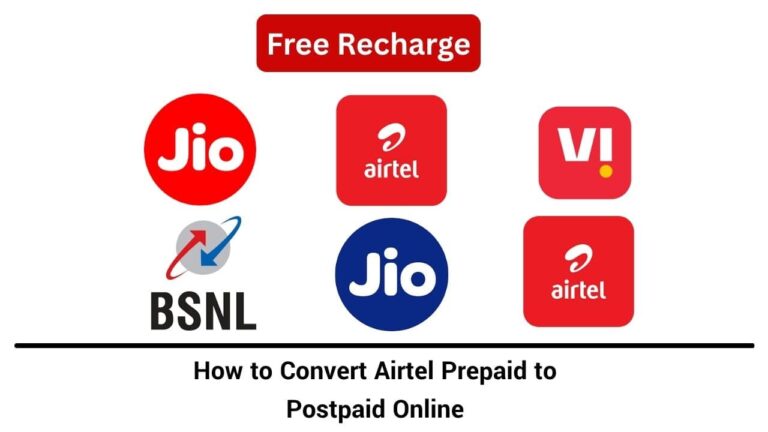 How to Convert Airtel Prepaid to Postpaid Online How to Convert Airtel Prepaid to Postpaid Online-min